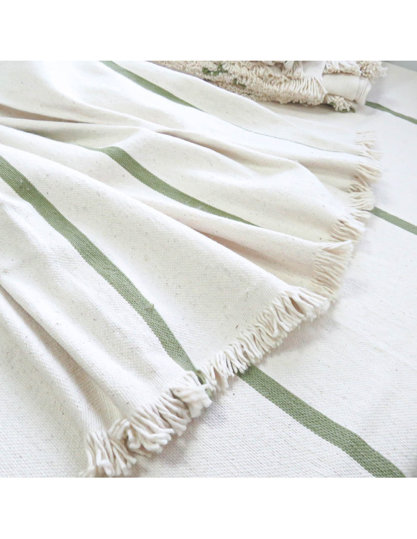 Manta Ludmila (Verde) - Deco Por Mayor