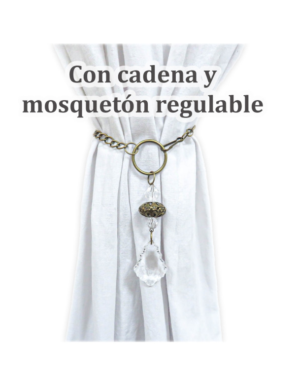 sujetador de cortinas