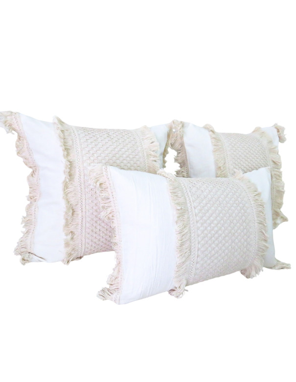 Set x3 Almohadones Decorativos - Deco Por Mayor