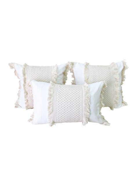 Set x3 Almohadones Decorativos - Deco Por Mayor