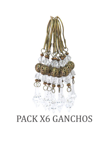 Ganchos Para Cortinas Samanta x6 - Deco Por Mayor 2