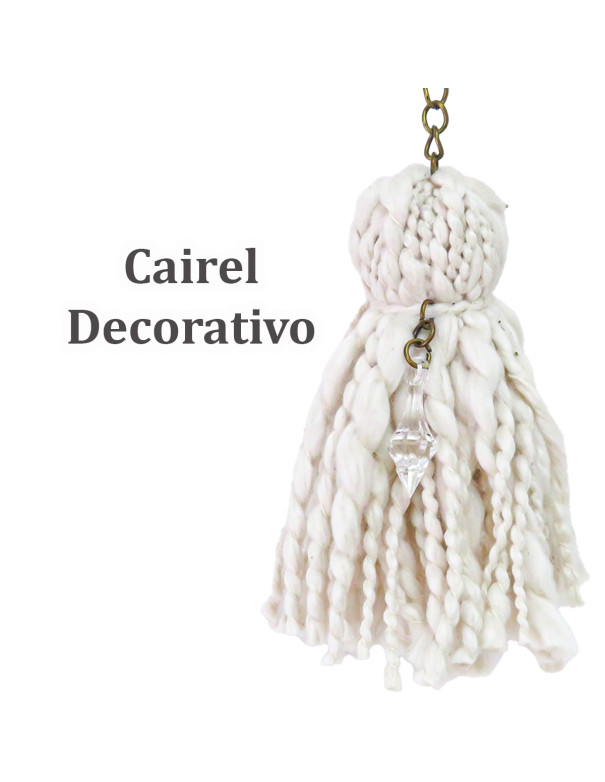 Llavero Olivia (Natural) - Deco Por Mayor