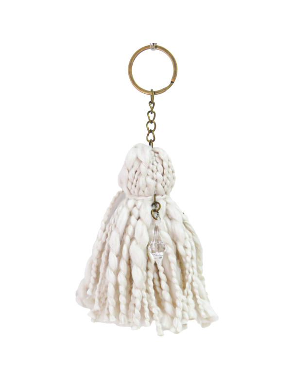 Llavero Olivia (Natural) - Deco Por Mayor