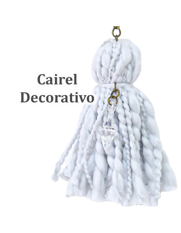 Llavero Olivia (Gris) - Deco Por Mayor