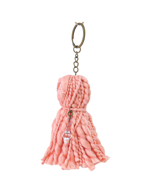 Llavero Olivia (Salmón) - Deco Por Mayor