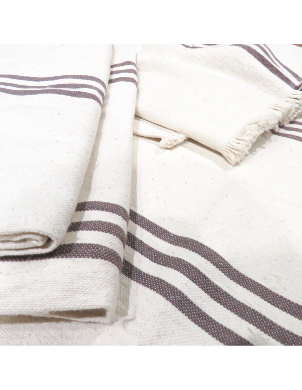 Manta Marcella (Marrón Pardo) - Deco Por Mayor