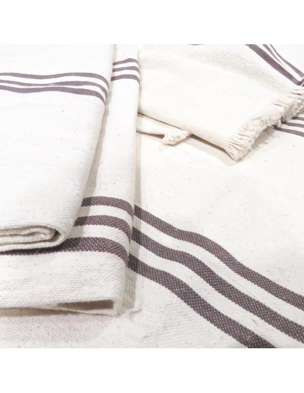 Manta Marcella (Marrón Pardo) - Deco Por Mayor