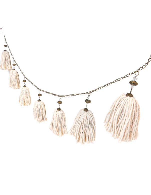 Guirnaldas de Borlas Juana - Deco Por Mayor