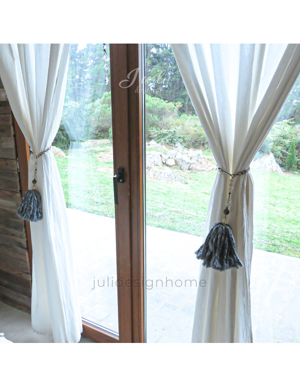 borlas decorativas para cortinas