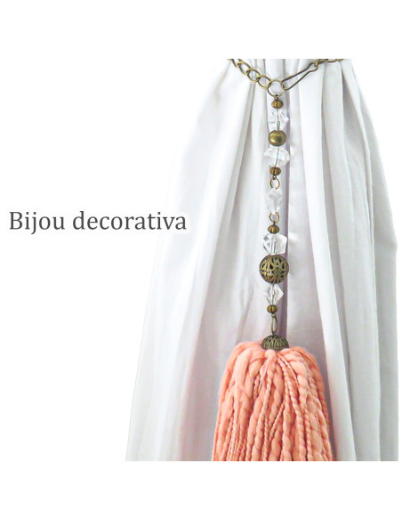 Borla Guada (Salmón) - Deco Por Mayor