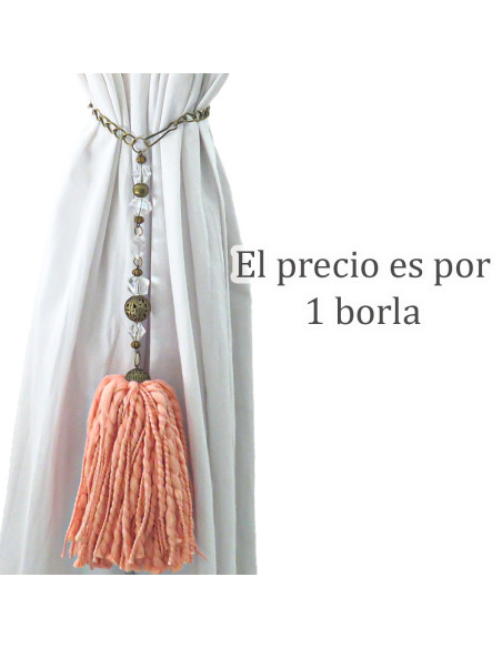 Borla Guada (Salmón) - Deco Por Mayor