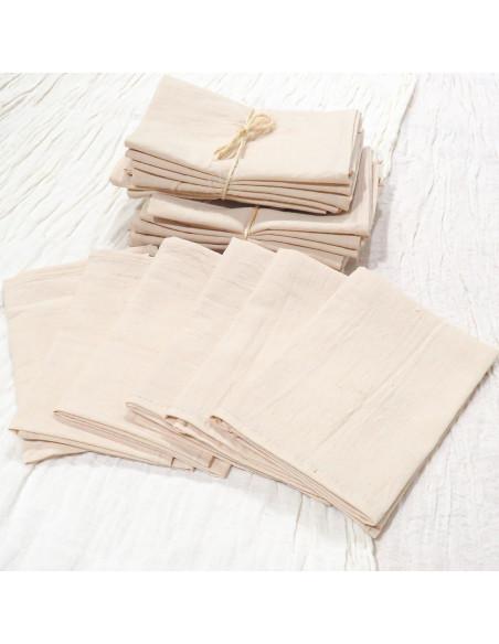 Servilletas Tusor Pack x6 (Arena) - Deco Por Mayor