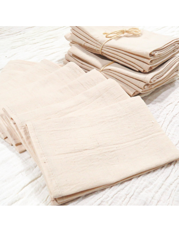 Servilletas Tusor Pack x6 (Arena) - Deco Por Mayor