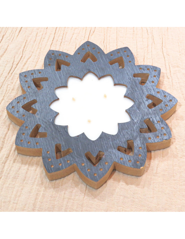 Vela Marroqui (20cm) Negro - Deco Por Mayor