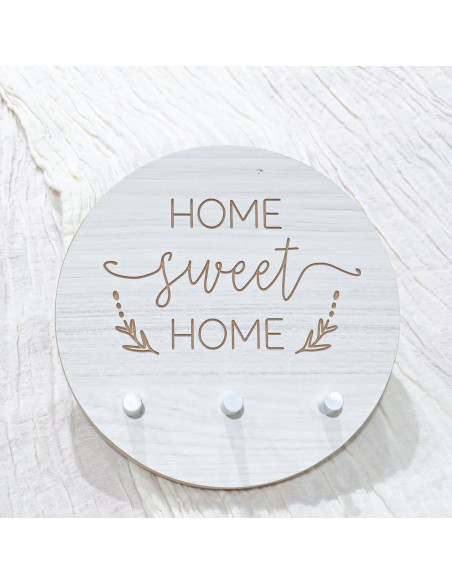 Porta Llaves Home Sweet Home - Deco Por Mayor