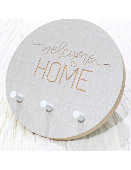 Porta Llaves Welcome Home - Deco Por Mayor
