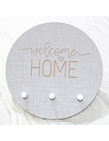 Porta Llaves Welcome Home - Deco Por Mayor