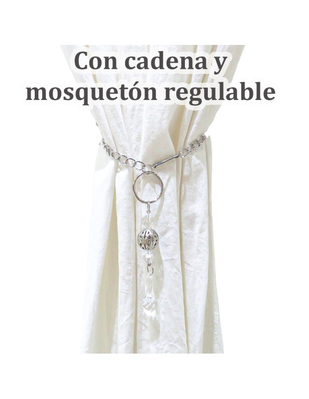 Sujeta Cortinas Yani - Deco Por Mayor