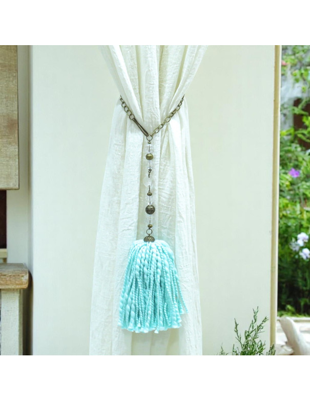 Borla Guada (Agua Marina) - Deco Por Mayor