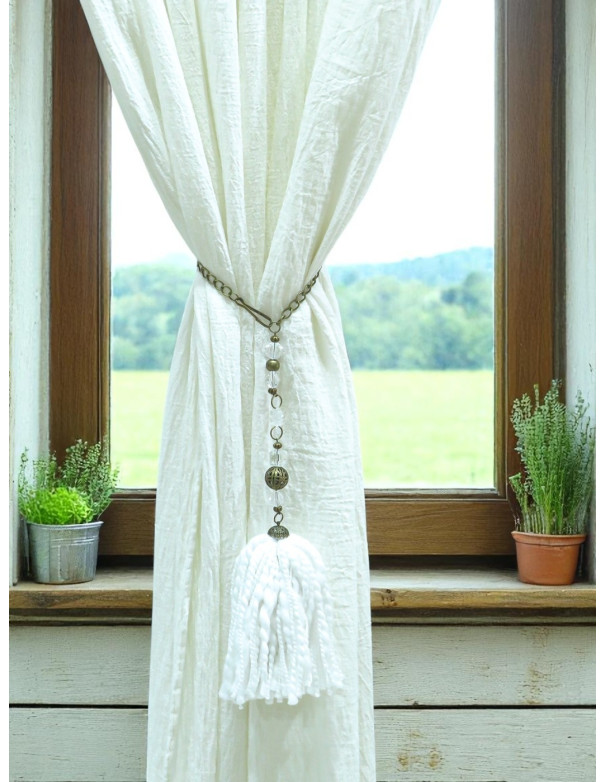 Borla Guada (Blanco) - Deco Por Mayor