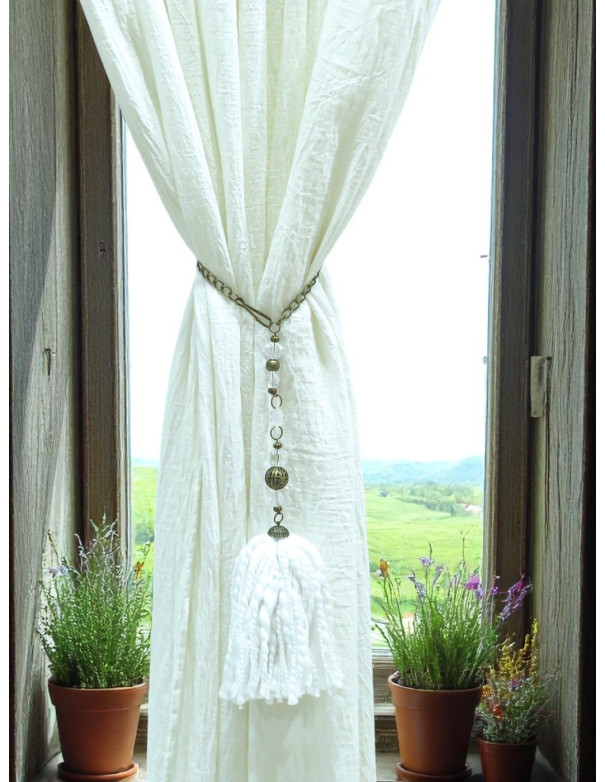 Borla Guada (Blanco) - Deco Por Mayor