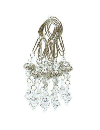 Ganchos Para Cortinas Francisca x6 - Deco Por Mayor