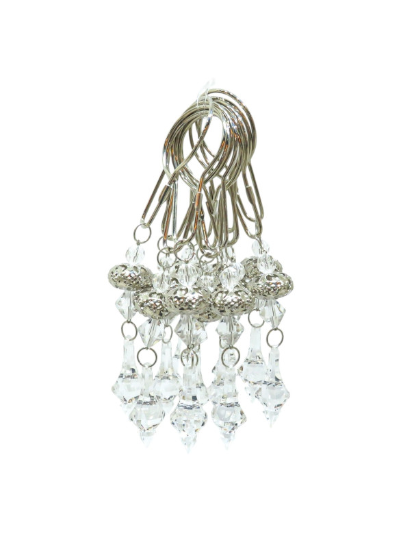 Ganchos Para Cortinas Francisca x6 - Deco Por Mayor