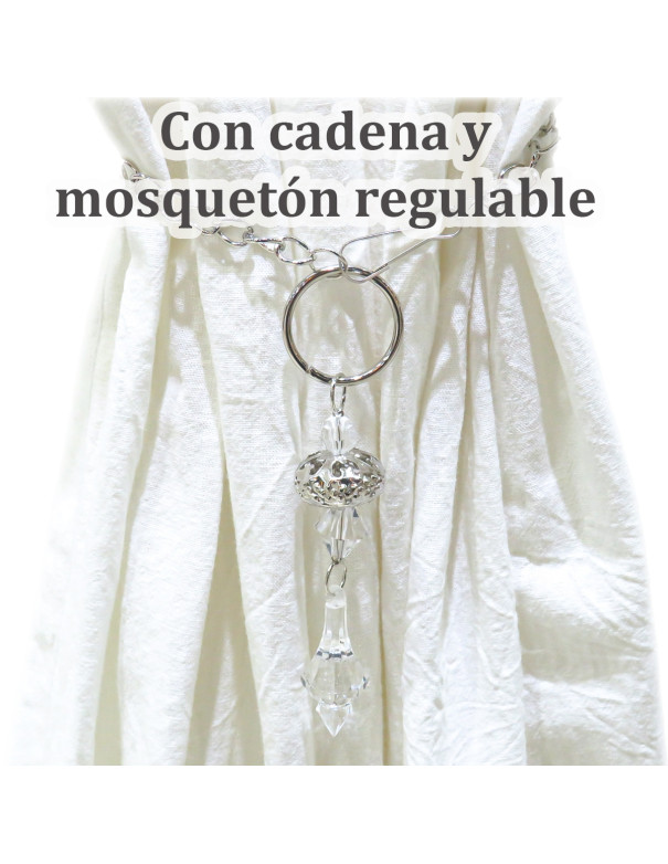 Sujeta Cortinas Jesi - Deco Por Mayor