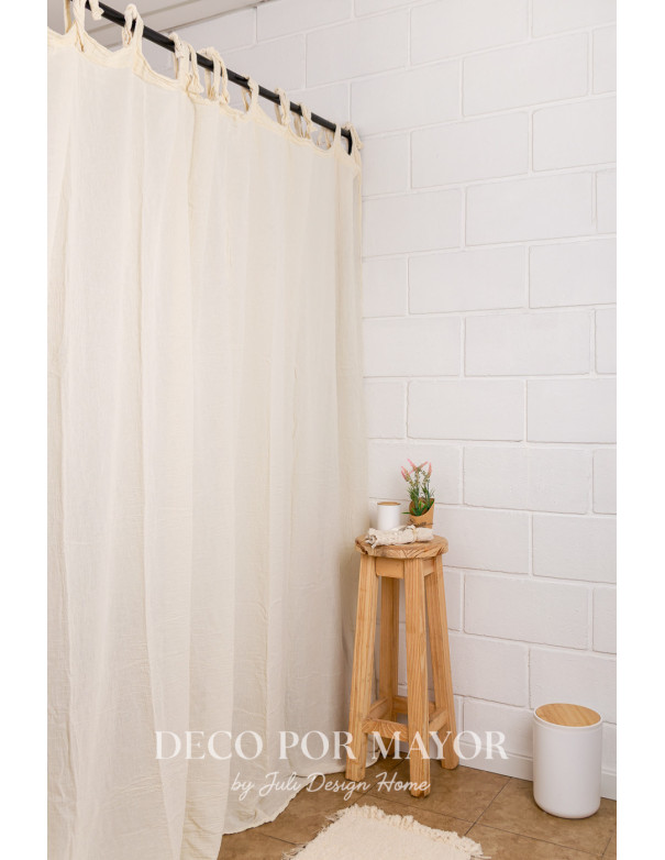 Cortina de Lazo Natural - Deco Por Mayor