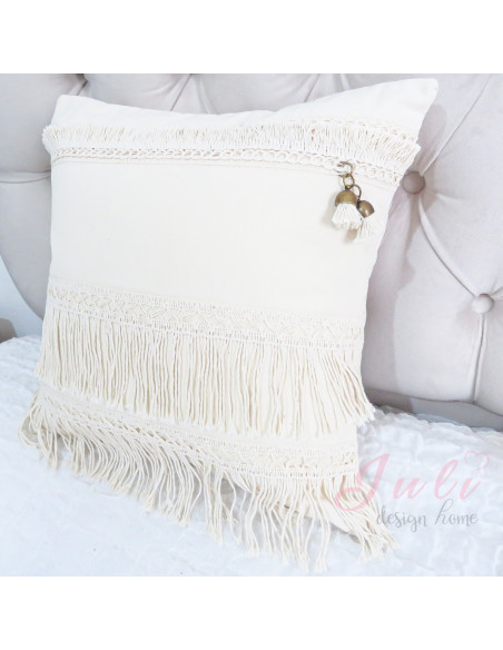 almohadón boho