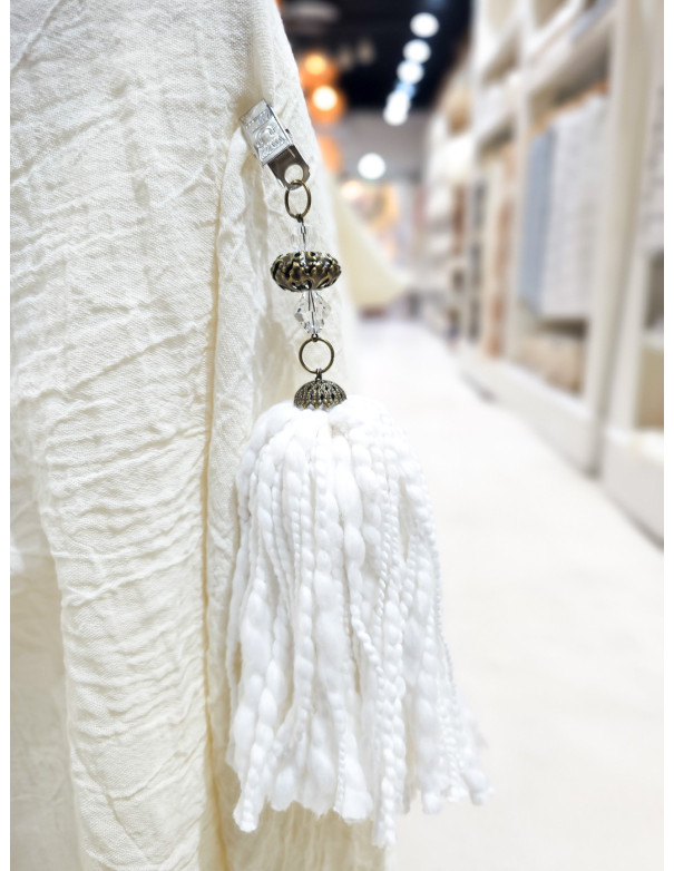 Pesa Para Mantel Victoria Blanco - Deco Por Mayor