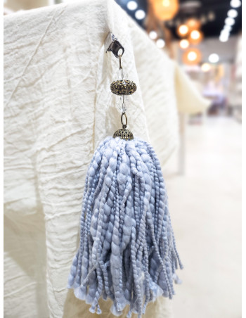 Pesa Para Mantel Victoria Gris Perla - Deco Por Mayor