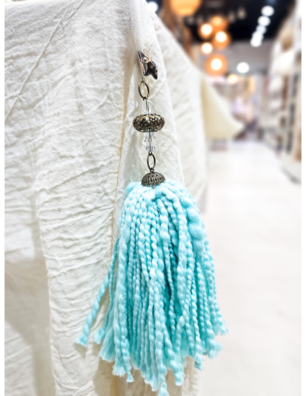 Pesa Para Mantel Victoria Agua Marina - Deco Por Mayor