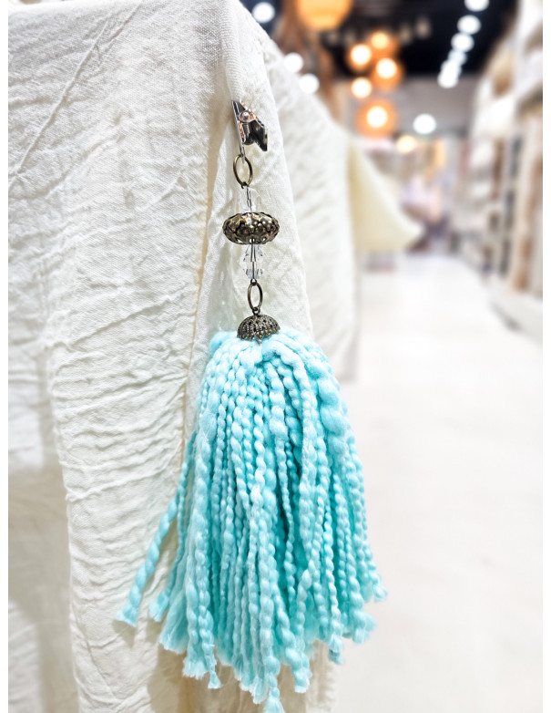 Pesa Para Mantel Victoria Agua Marina - Deco Por Mayor