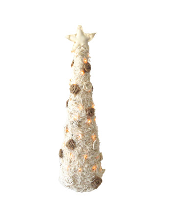 árbol de navidad rustico