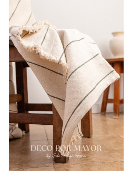 Manta Lili (Verde) - Deco Por Mayor