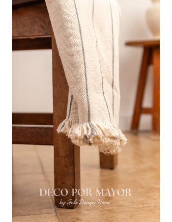 Manta Lili (Gris) - Deco Por Mayor 2