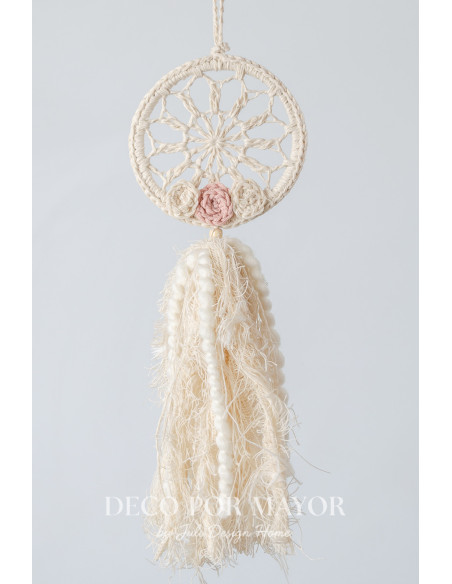 Atrapasueños Tejido 10cm  - Deco Por Mayor