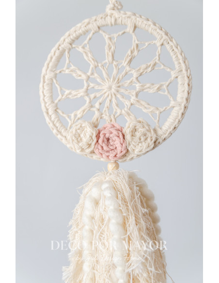 Atrapasueños Tejido 10cm  - Deco Por Mayor