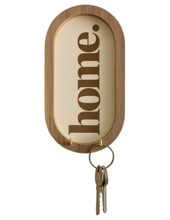 Porta Llaves Home Oval - Deco Por Mayor