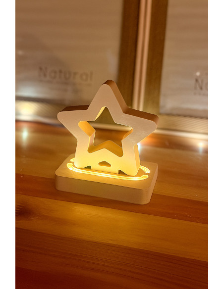 Estrella Con Luz Navidad - Deco Por Mayor