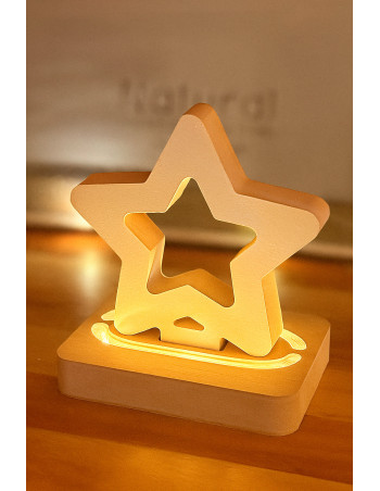 Estrella Con Luz Navidad - Deco Por Mayor