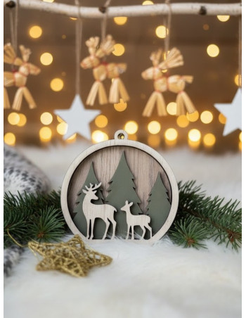 Adorno Renos Navidad - Deco Por Mayor