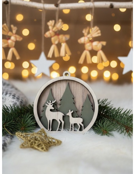 Adorno Renos Navidad - Deco Por Mayor