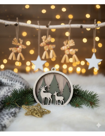 Adorno Renos Navidad - Deco Por Mayor 2