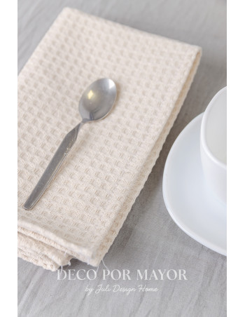 Repasador Nido De Abeja (Natural)- Deco Por Mayor 2