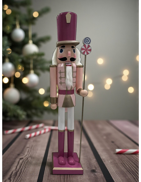 Cascanueces Grande 60cm (Rosa) - Deco Por Mayor