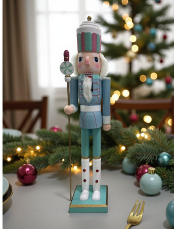 Cascanueces Grande 60cm (Celeste) - Deco Por Mayor