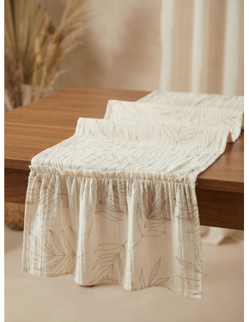 Camino de Mesa Con Volados Federica - Deco Por Mayor