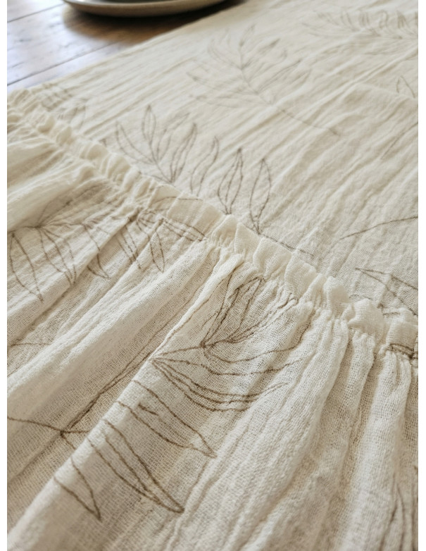 Camino de Mesa Con Volados Federica - Deco Por Mayor